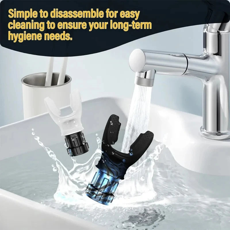 Taşınabilir Silikon Nefes Egzersiz Cihazı – Ayarlanabilir Dirençli, Boğaz/Nefes Antrenmanı İçin Fitness Ekipmanı