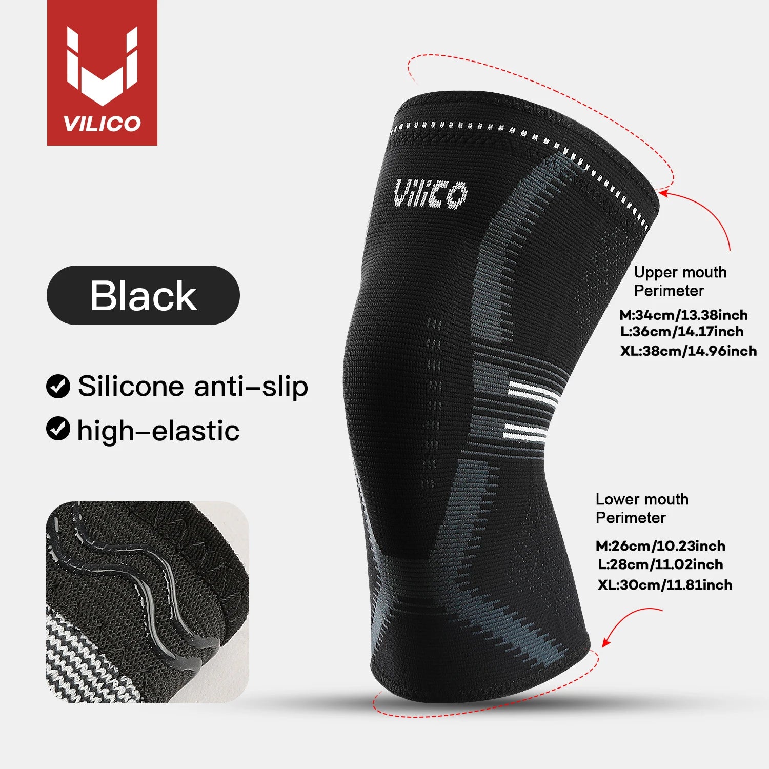 1 Adet Kompresyon Diz Desteği Kılıfı – Elastik ve Nefes Alabilen Dizlik Bandajı (Yay Destekli), Spor ve Fitness İçin Koruyucu, Basketbol, Voleybol ve Koşu İçin Uygun