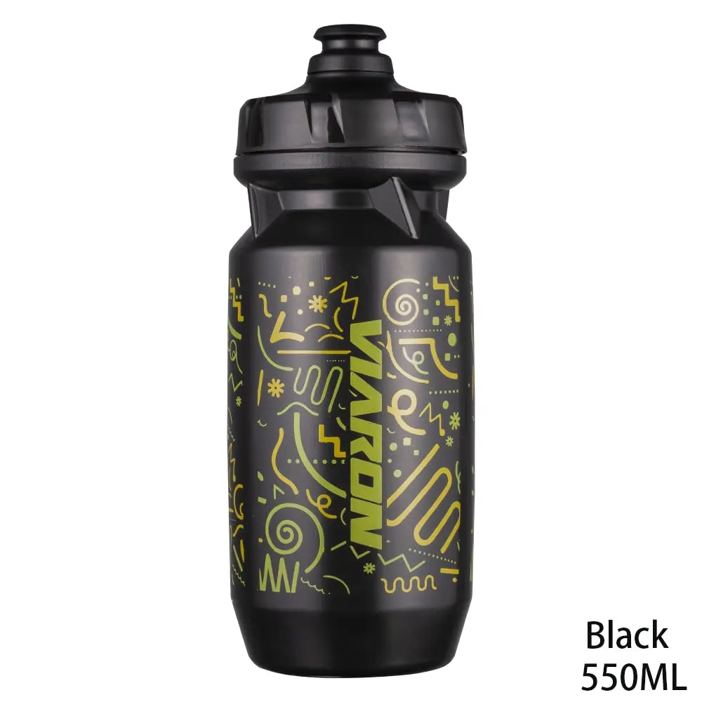 VIARON 550 ml Bisiklet Su Şişesi – Yol Tipi, Spor ve Fitness İçin Uygun, Koşu ve Bisiklet Sürüşüne Özel, Sızdırmaz, Kafese Uyumlu Matara