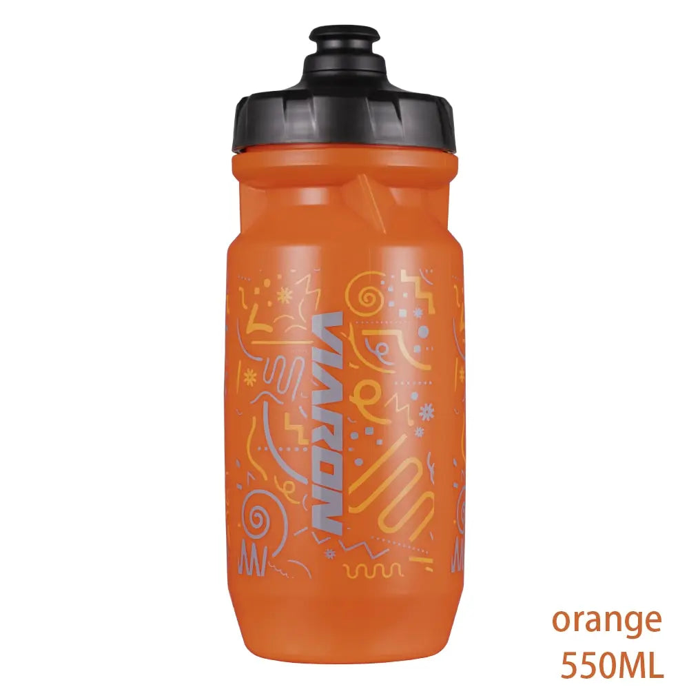 VIARON 550 ml Bisiklet Su Şişesi – Yol Tipi, Spor ve Fitness İçin Uygun, Koşu ve Bisiklet Sürüşüne Özel, Sızdırmaz, Kafese Uyumlu Matara