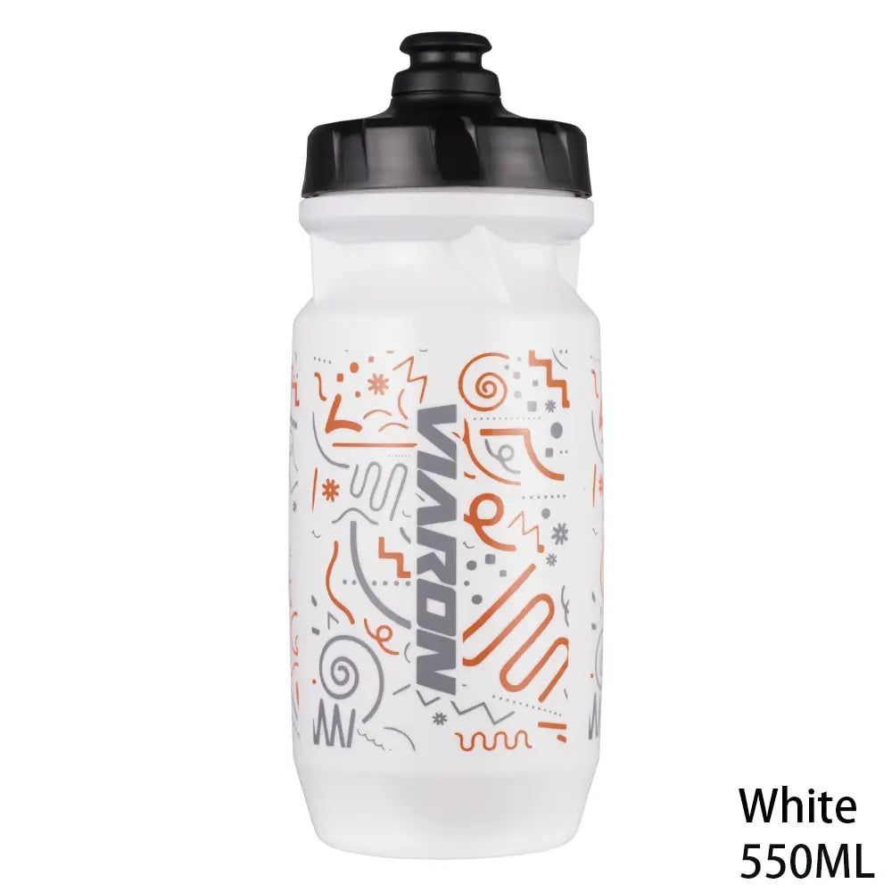 VIARON 550 ml Bisiklet Su Şişesi – Yol Tipi, Spor ve Fitness İçin Uygun, Koşu ve Bisiklet Sürüşüne Özel, Sızdırmaz, Kafese Uyumlu Matara
