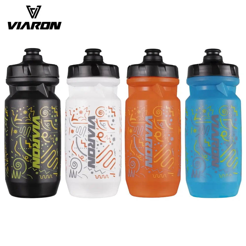 VIARON 550 ml Bisiklet Su Şişesi – Yol Tipi, Spor ve Fitness İçin Uygun, Koşu ve Bisiklet Sürüşüne Özel, Sızdırmaz, Kafese Uyumlu Matara