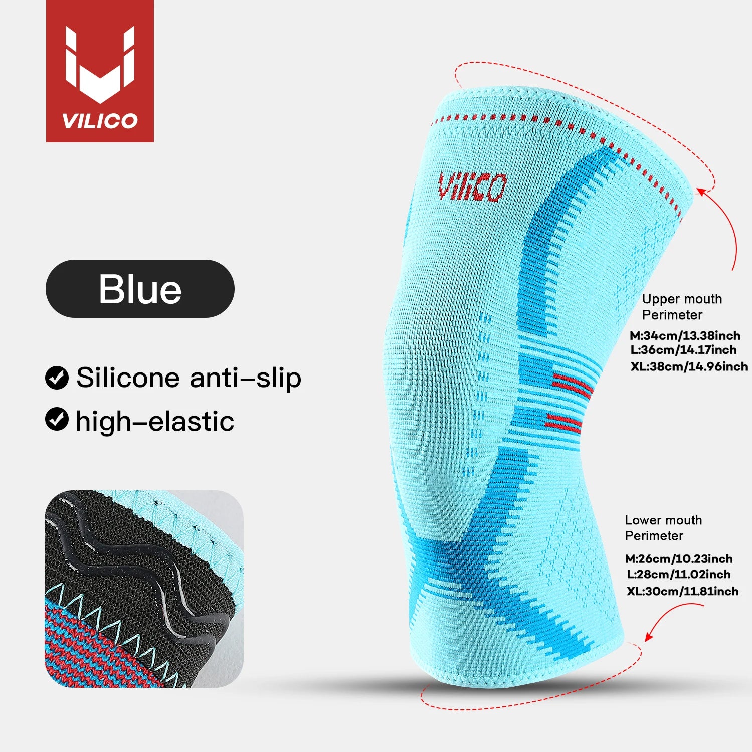 1 Adet Kompresyon Diz Desteği Kılıfı – Elastik ve Nefes Alabilen Dizlik Bandajı (Yay Destekli), Spor ve Fitness İçin Koruyucu, Basketbol, Voleybol ve Koşu İçin Uygun